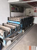 山西朔州转让江苏彩钢机械设备厂生产840型，900型彩钢加工设备