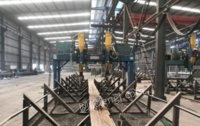 内蒙古赤峰因企业转型出售闲置全套钢结构生产设备  整套三套,埋弧焊还有几台,用了十年了,看货议价.可单卖.