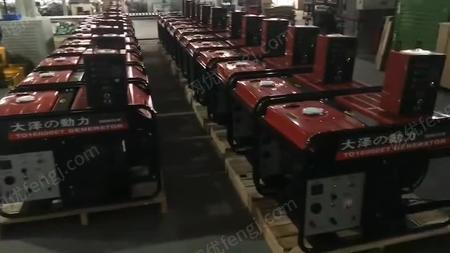 大泽动力开架式汽油发电机18台生产完成。