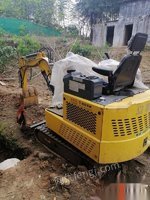 湖南郴州转让立派小型挖掘机果园挖掘机