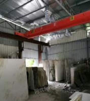 福建宁德搬迁出售1台5吨边吊行车  跨度十米左右,用了二天年,没拆,看货议价.