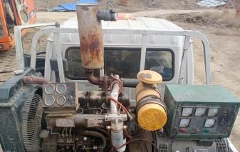内蒙古鄂尔多斯二手2012年56kw柴油发电机,镗孔机各一台在位出售
