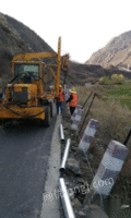 西藏拉萨公路护栏打桩机螺杆空压机转让