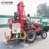 SJZ-T拖拉机正循环打井机 利亨液压正循环水井钻机 打井机生产厂家出售