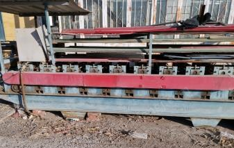 内蒙古赤峰出售彩钢设备 双用实心轴压板机840/910。分条机，四米折弯机各一台  用了五年,看货议价.打包卖.