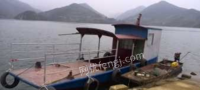 四川广元白龙湖因长江流域十年禁渔,自用钓鱼船一艏出售,长约十米，宽约2.2米 
