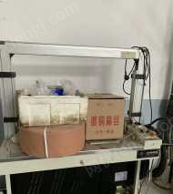 天津东丽区出售 两台扁丝机器 一台打包机 大盘几千个