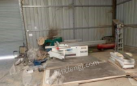 河南郑州出售九成新全套木工机械加厂房