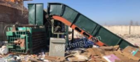 广东广州转行合伙人废品站转让出售160废纸打包机 有保修