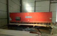 甘肃兰州125吨4米折弯，12＊4米剪板一套出售