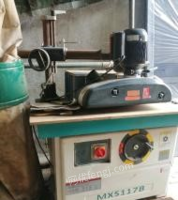 浙江金华九成新立式单轴木工铣床出售