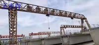浙江绍兴工地出售二手20吨葫芦龙门吊 跨度42米