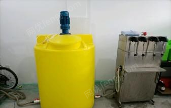 黑龙江牡丹江在位出售二手领优牌能生产玻璃水防冻液洗衣液设备一套 
