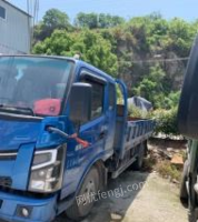 浙江台州出售蓝牌自卸货车车1万4公里，20年6月的份的车
