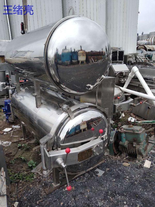 市场库存二手1.32立方高温杀菌锅