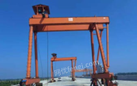 湖北武汉项目结束急售80T龙门吊两台 用了一年多