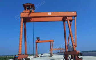 湖北武汉项目结束急售80T龙门吊两台 用了一年多