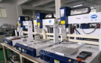 广东深圳二手全自动热熔胶点胶机喷码机出售
