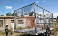 新疆阿克苏全液压拉棉花网箱拖车。出售