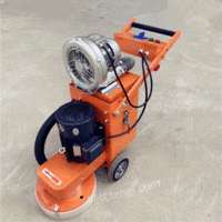 高品质350无尘地坪研磨机 旧漆地面翻新打磨机 自带吸尘电动研磨机出售