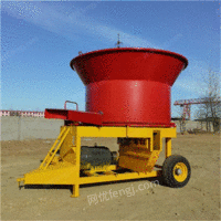 电动大型圆盘秸秆粉碎机  草捆粉草机出售