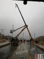 河南郑州出售湖北新东日牌高空作业车,2018年10月