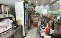 广东中山品牌奶茶店全店设备低价出售