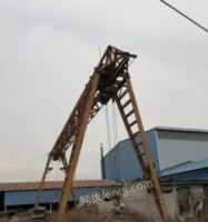 河南郑州16吨电葫芦走轴距20米宽龙门吊出售