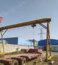 河南洛阳三吨12.5米跨度龙门吊出售