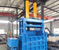 山东济宁立式120吨废纸液压打包机 塑料瓶编织袋压缩打捆机出售