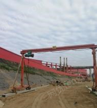宁夏中卫因工程结束出售1台两吨龙门吊  去年做的.