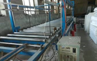 黑龙江哈尔滨出售苯板自动切割线，总长26米左右，手动调丝