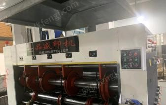 广东深圳转让使用才两天的全新印刷开槽机 2800×1650