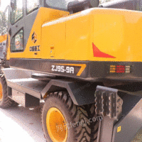 出售轮式抓木机 小型挖掘机工程车 360度旋转装载机 卷扬机厂家