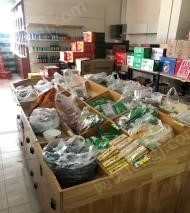 西藏林芝闲置300平米超市货架，菜架，收银机，条码机，打包转让