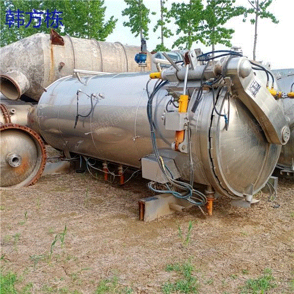 市场现货厂家直销10立方二手杀菌锅杀菌釜