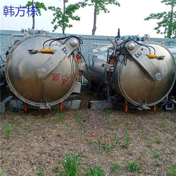 市场现货厂家直销10立方二手杀菌锅杀菌釜