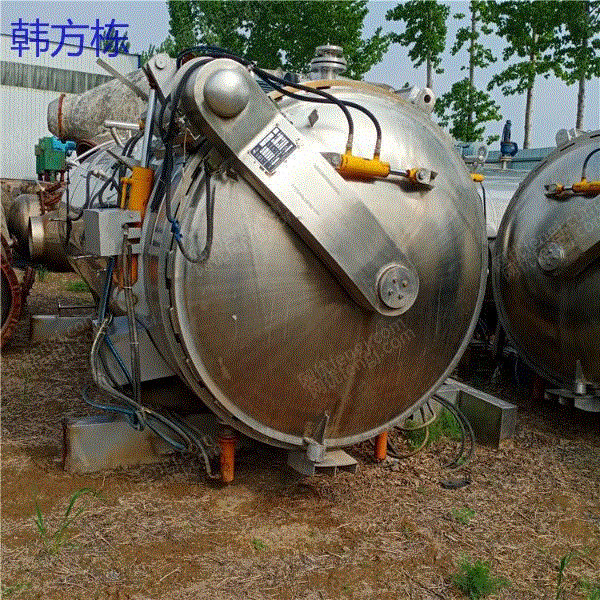 市场现货厂家直销10立方二手杀菌锅杀菌釜