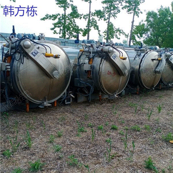 市场现货厂家直销10立方二手杀菌锅杀菌釜