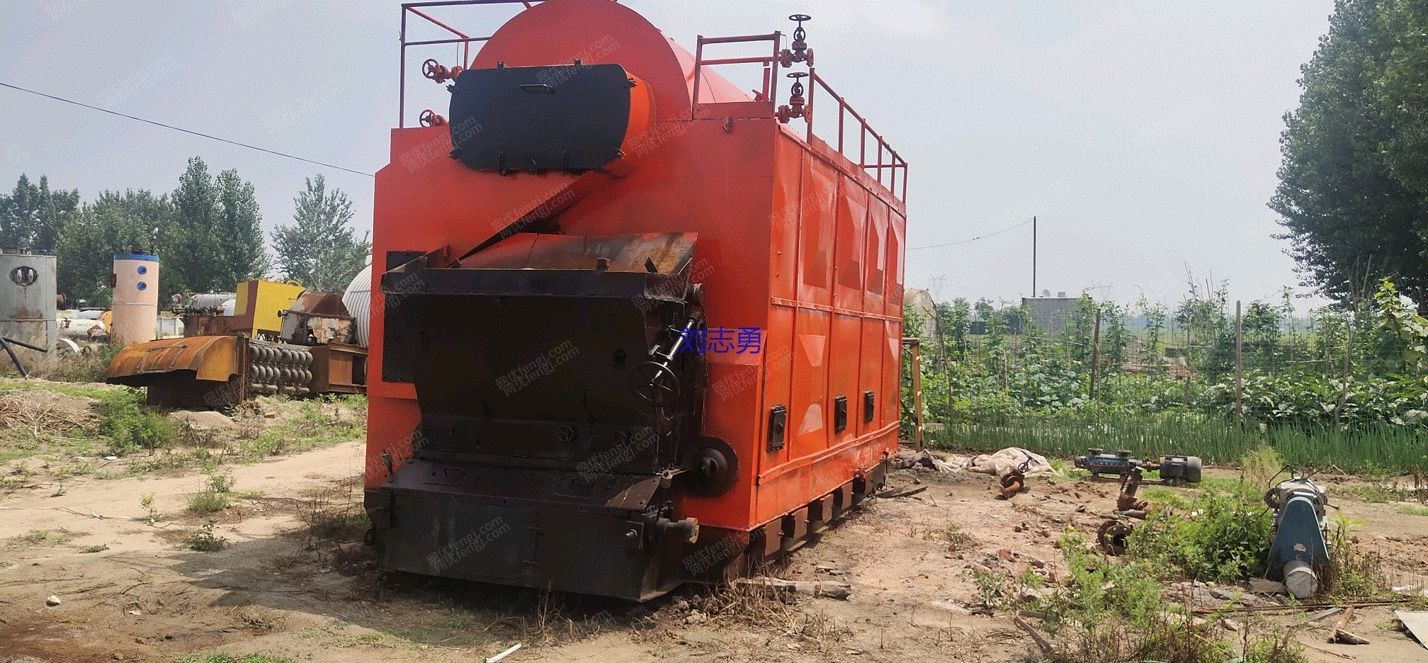 现货库存4吨生物质锅炉,蒸汽锅炉,手续配件齐全。