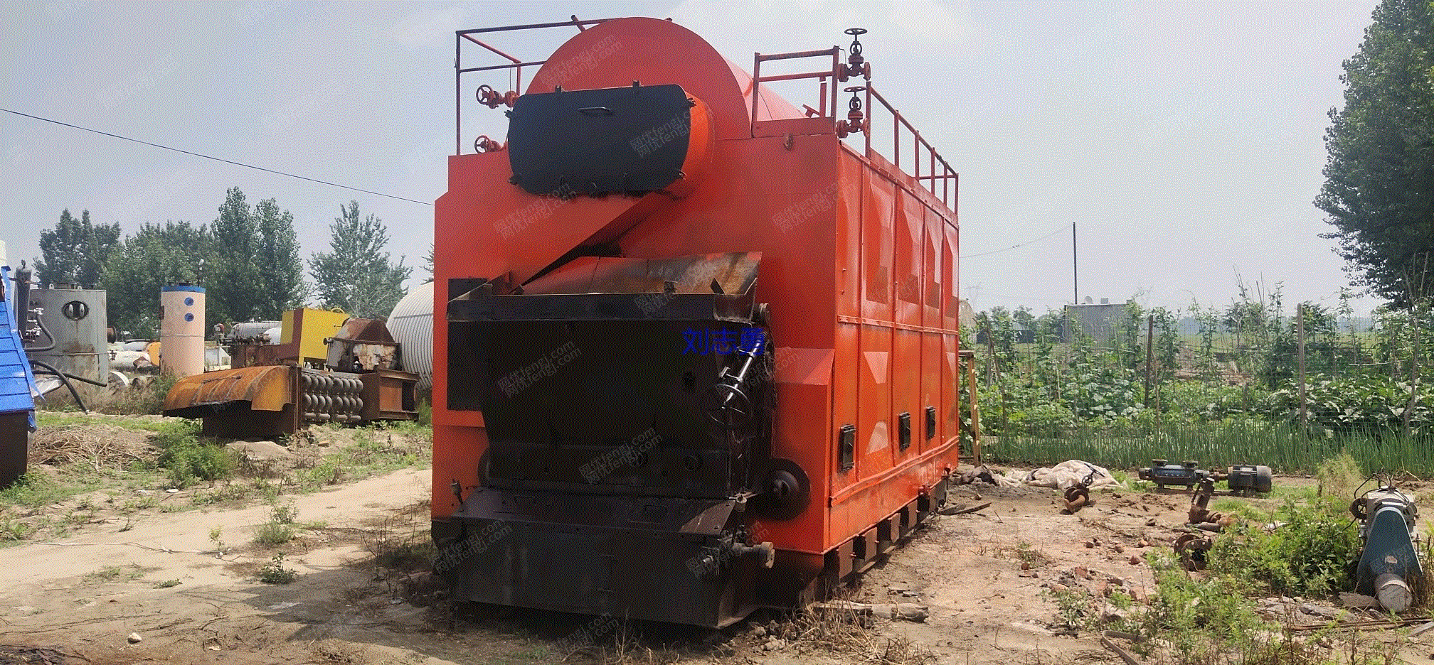 现货库存4吨生物质锅炉,蒸汽锅炉,手续配件齐全。