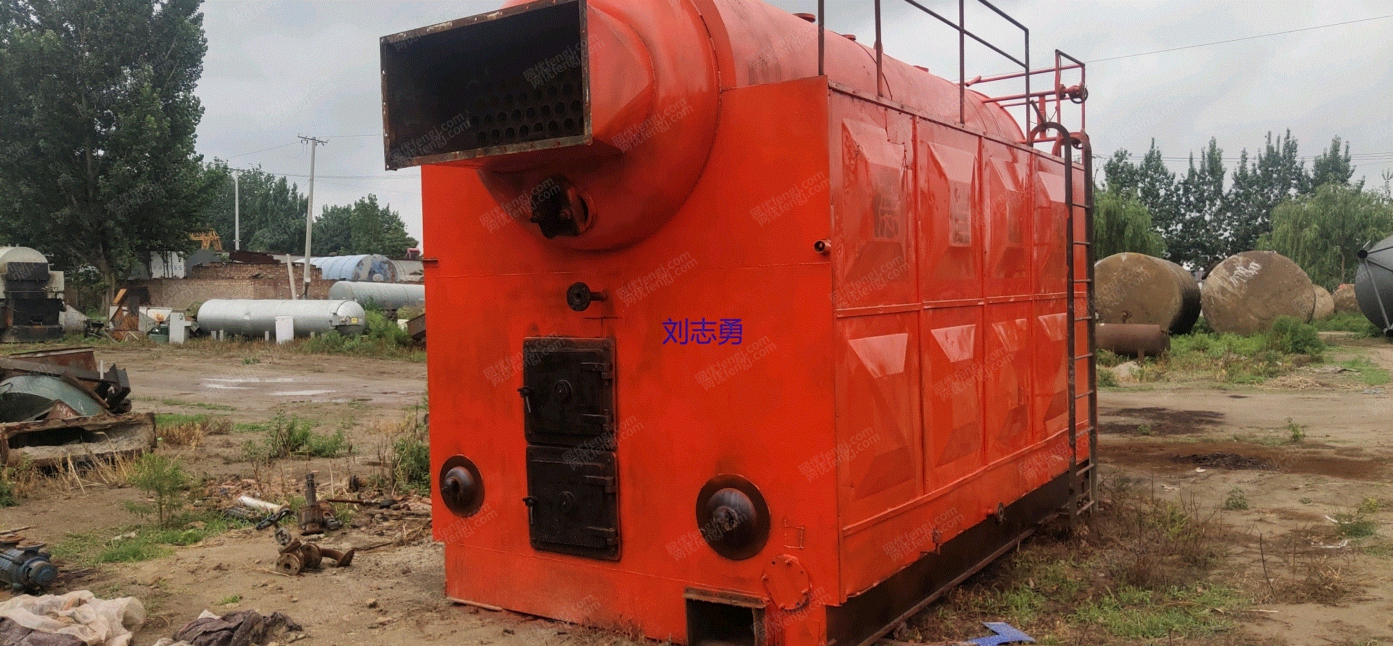 现货库存4吨生物质锅炉,蒸汽锅炉,手续配件齐全。