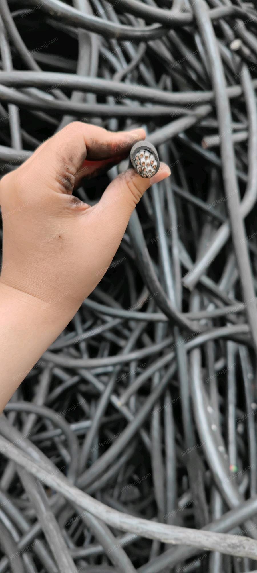 废旧电线电缆，铜铝芯出售