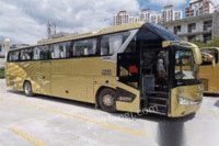 河南郑州转让19年12月50座海格二手大巴车