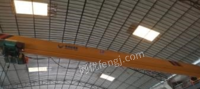 广东中山出售3吨航吊一台， 20年新安装13米厂房