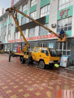 河北沧州因换大车转让17年底17.3米高空作业车
