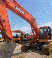 湖北武汉包干活斗山dx260挖掘机出售全国质保两年保送到家