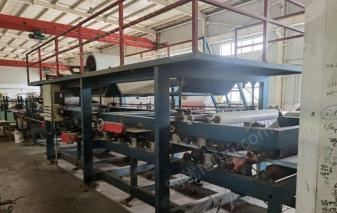 天津静海区旧生产线，净化彩钢机制板生产线出售