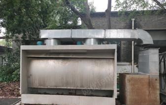 天津南开区出售2台三泵环保水帘柜喷漆台 3*1.2*2米2.2kw铜芯风机  用了没多久,闲置久了,看货议价,打包卖. 