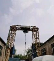 北京海淀区由于库房搬迁二手5吨龙门吊一台闲置低价出售